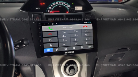 Màn hình DVD Android xe Toyota Yaris 2006 - 2013 | Zestech Z500